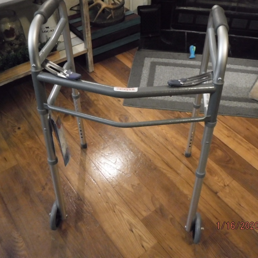 Brand new folding Freestyle walker.